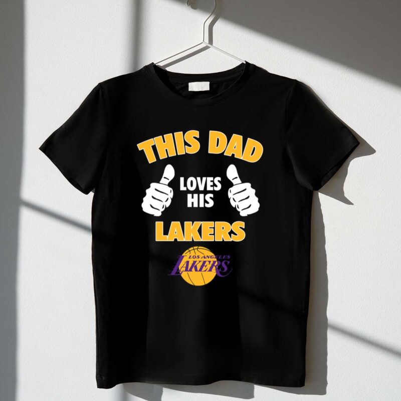 This Dad Loves His Los Angeles Lakers 1 T Shirt.jpg