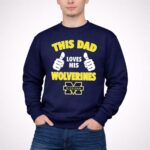 This Dad Loves His Michigan Wolverines 3 Sweatshirt.jpg