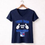 This Dad Loves His New York Rangers 5 Womens V Neck.jpg