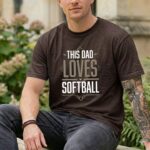 This Dad Loves Softball Comfort Colors T Shirt 5.jpg