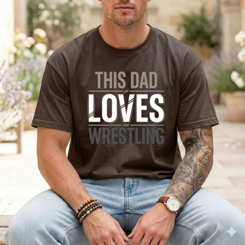 This Dad Loves Wrestling Comfort Colors T Shirt 1.jpg