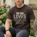 This Dad Loves Wrestling Meets Comfort Colors T Shirt 5.jpg