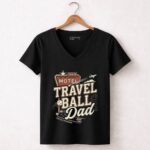 Travel Ball Dad 7 Womens V Neck.jpg