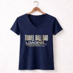 Travel Ball Dad Loading 5 Womens V Neck.jpg