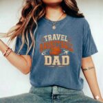 Travel Basketball Dad Comfort Colors T Shirt 2.jpg