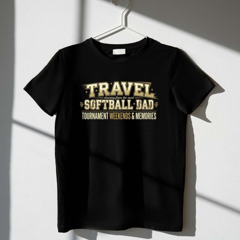 Travel Softball Dad 1 T Shirt.jpg
