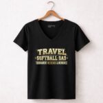 Travel Softball Dad 7 Womens V Neck.jpg