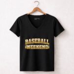Vintage Baseball Weekend 7 Womens V Neck.jpg