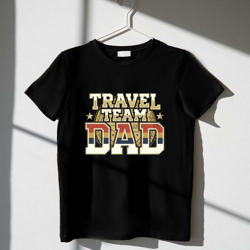 Vintage Travel Team Dad 1 T Shirt.jpg