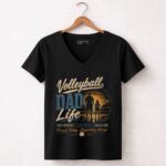 Volleyball Dad Life 7 Womens V Neck.jpg