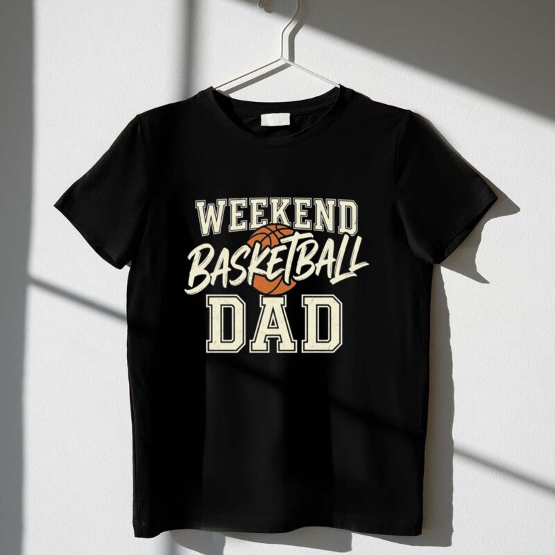 Weekend Basketball Dad 1 T Shirt.jpg