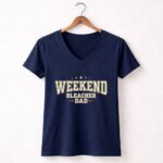 Weekend Bleacher Dad 5 Womens V Neck.jpg