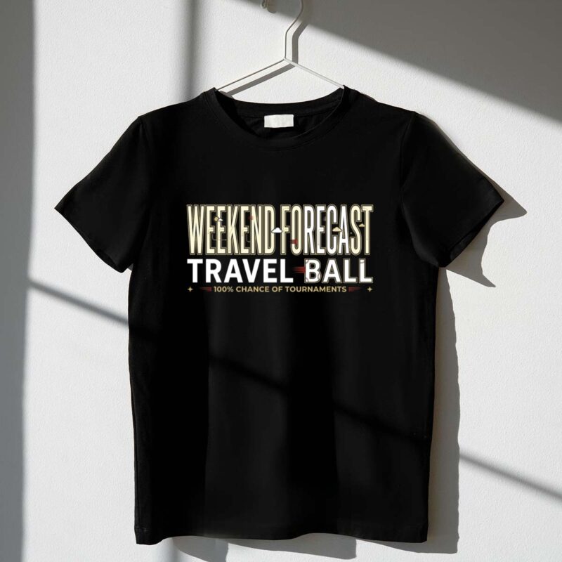 Weekend Forecast Travel Ball 1 T Shirt.jpg