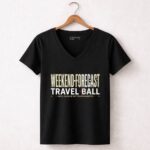 Weekend Forecast Travel Ball 7 Womens V Neck.jpg