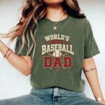 Worlds Best Baseball Dad Comfort Colors T Shirt 9.jpg