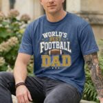 Worlds Best Football Dad Comfort Colors T Shirt 8.jpg